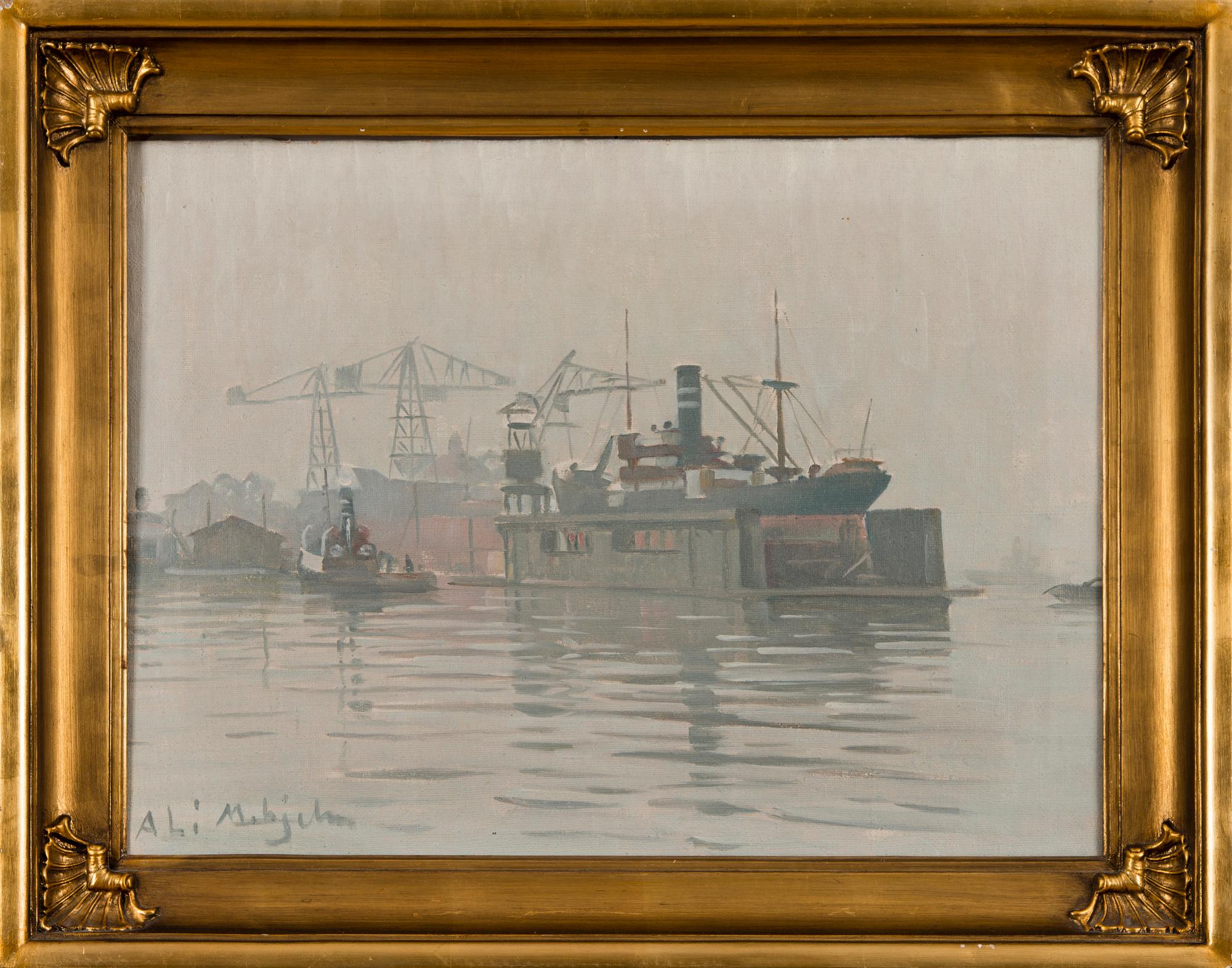 ALI MUNSTERHJELM, SKEPPSVARVET, HELSINGFORS.