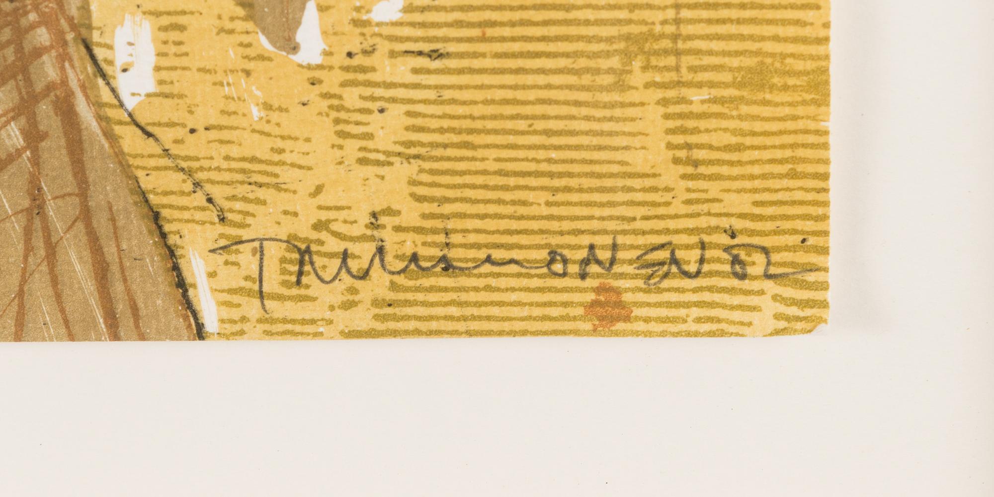 TAPANI MIKKONEN, litografia, signeerattu ja päivätty -82, numeroitu E.A. 5/5.