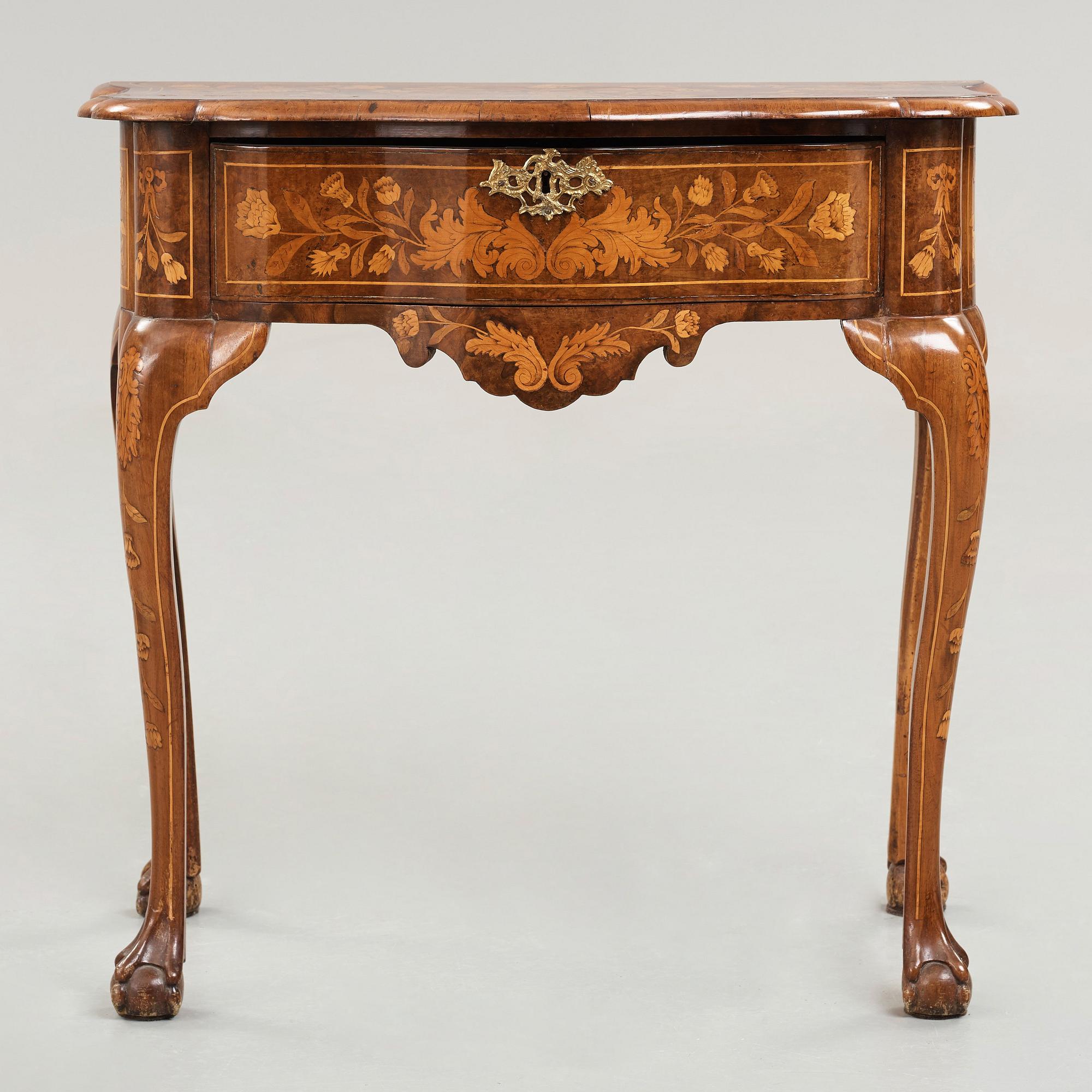 Väggbord, Holland, 1700-tal, senbarock.