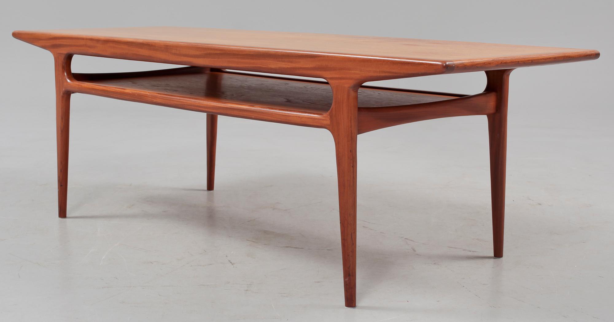 SOFFBORD, tillskr Johannes Andersen för AB Trensums Fåtöljfabrik, omkring 1960.