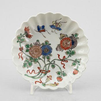 Two small Japanese Arita ware porcelain dishes, Meiji (1868-1912).