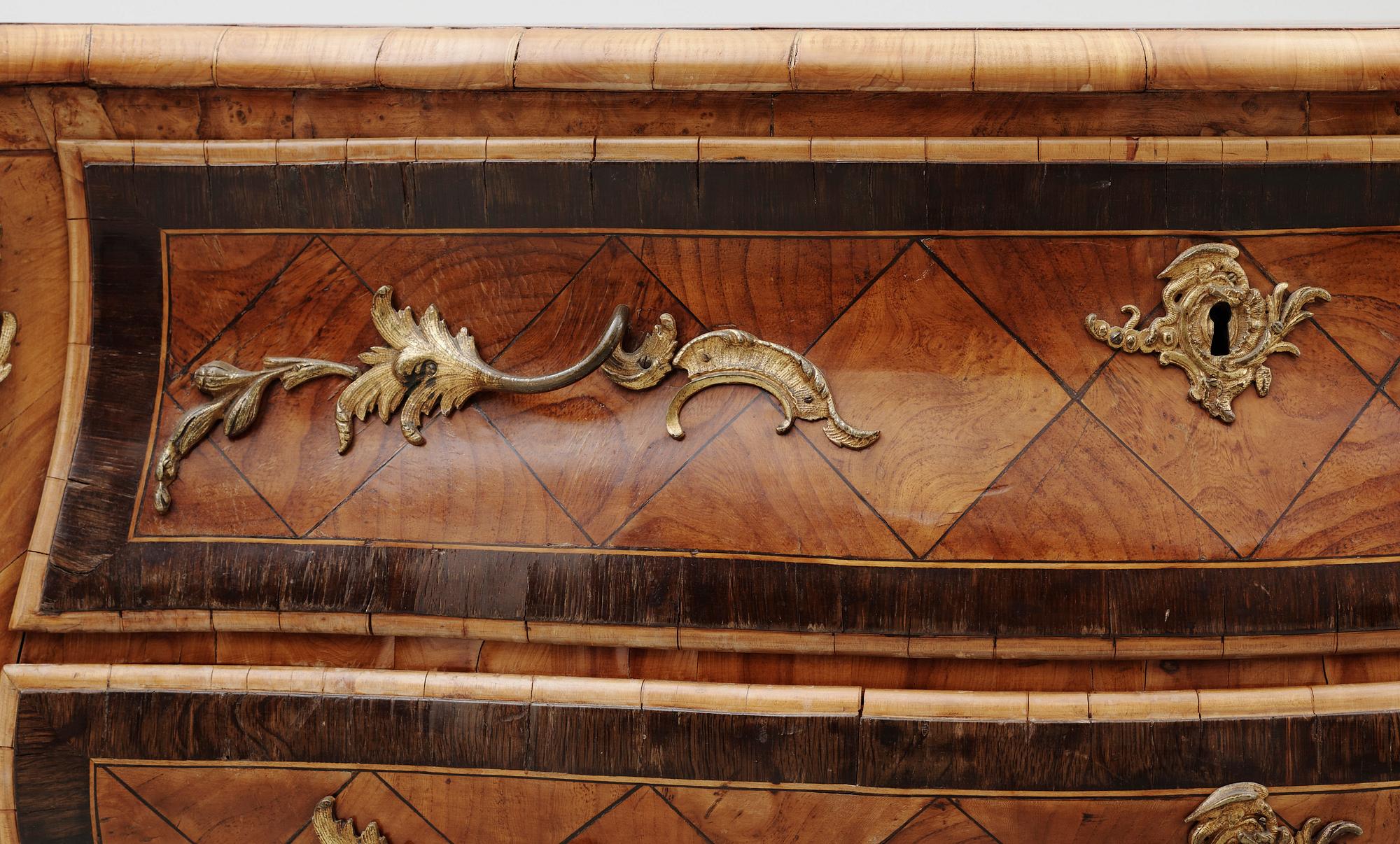 BYRÅ, rokoko, Sverige 1700-talets andra hälft.