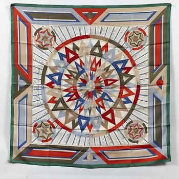 Hermès, scarf, "La Rose de Vents".