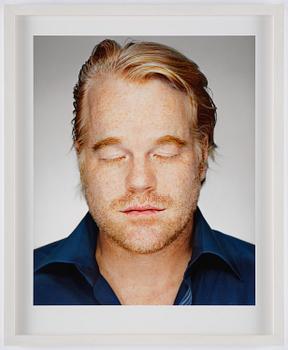 Martin Schoeller, "Philip Seymour Hoffman, New York, 2003".
