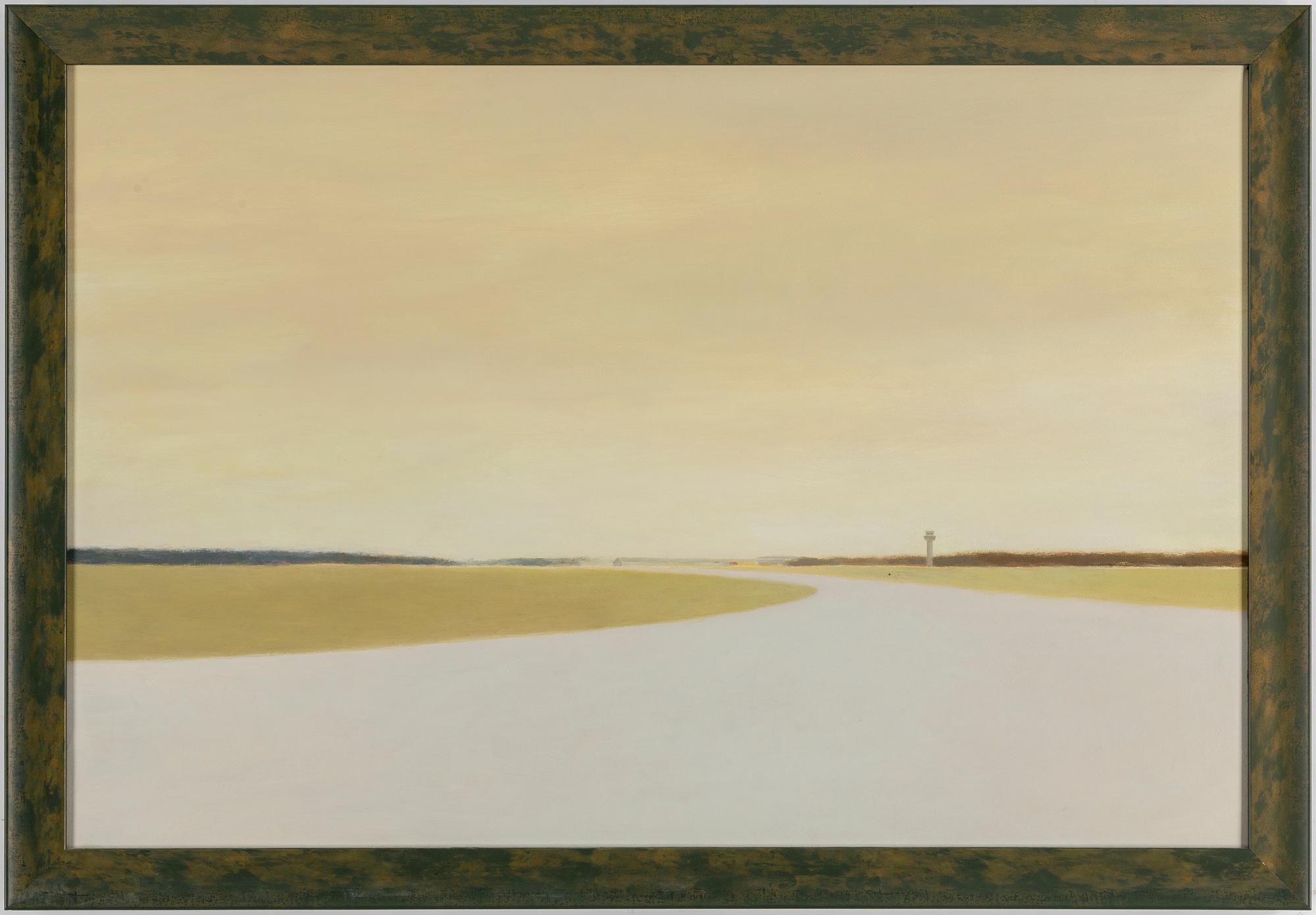 ANDERS UDD, acrylic on canvas, signed verso.