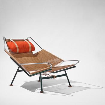 Hans J. Wegner, fåtölj, "Flag Halyard", Getama, Danmark, 1950-60-tal.