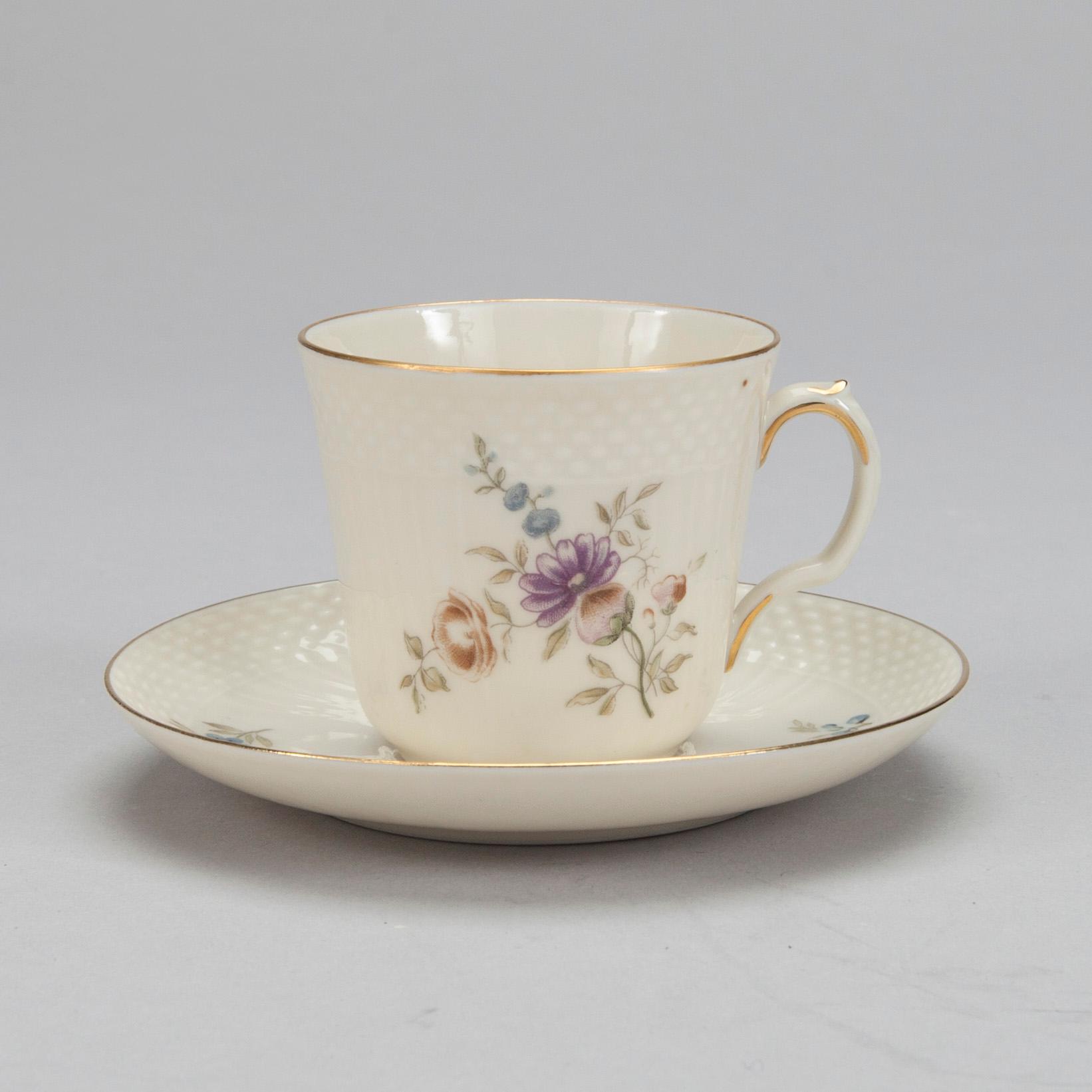 KAHVIKUPPEJA, 8 kpl, posliinia, Royal Copenhagen.