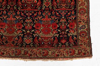 A Senneh carpet, West Persia, c. 187 x 125 cm.