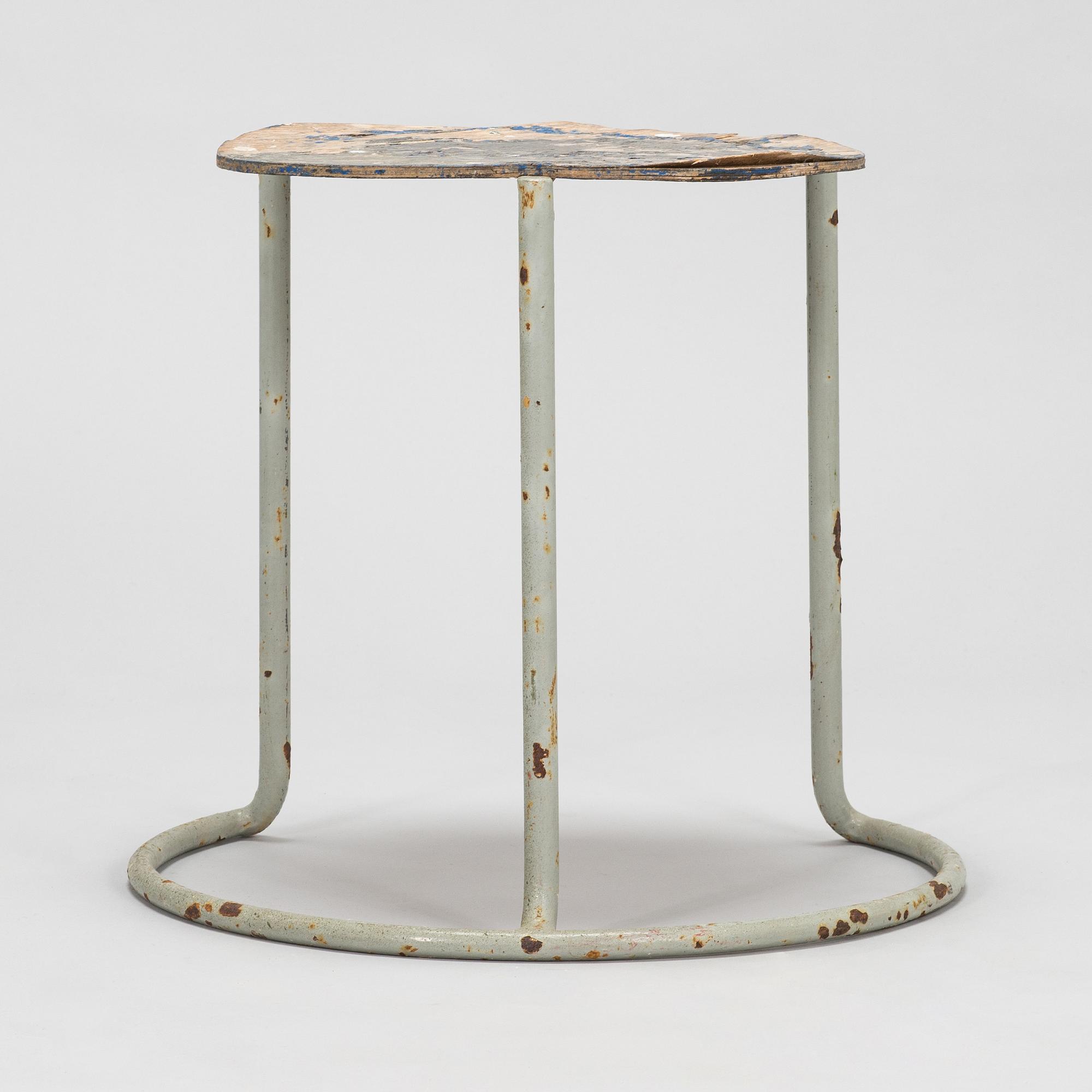 Aino Aalto, pall, "Paimio", tillverkare Aug. Louhen Rautasänkytehdas ja Valimo Oy, Åbo 1932.