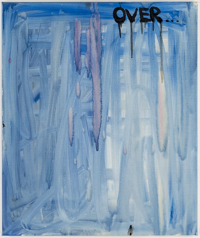 BJARNE MELGAARD, acrylic on canvas.