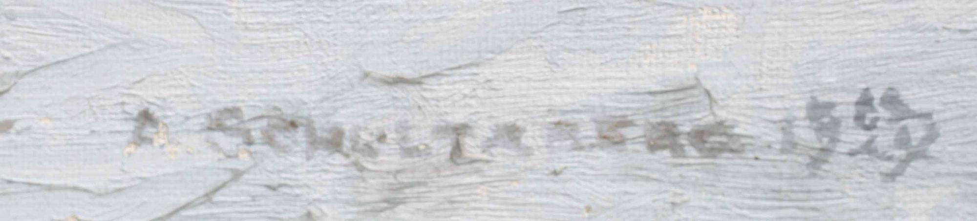 ANSHELM SCHULTZBERG, olja på duk, sign och dat 1927.