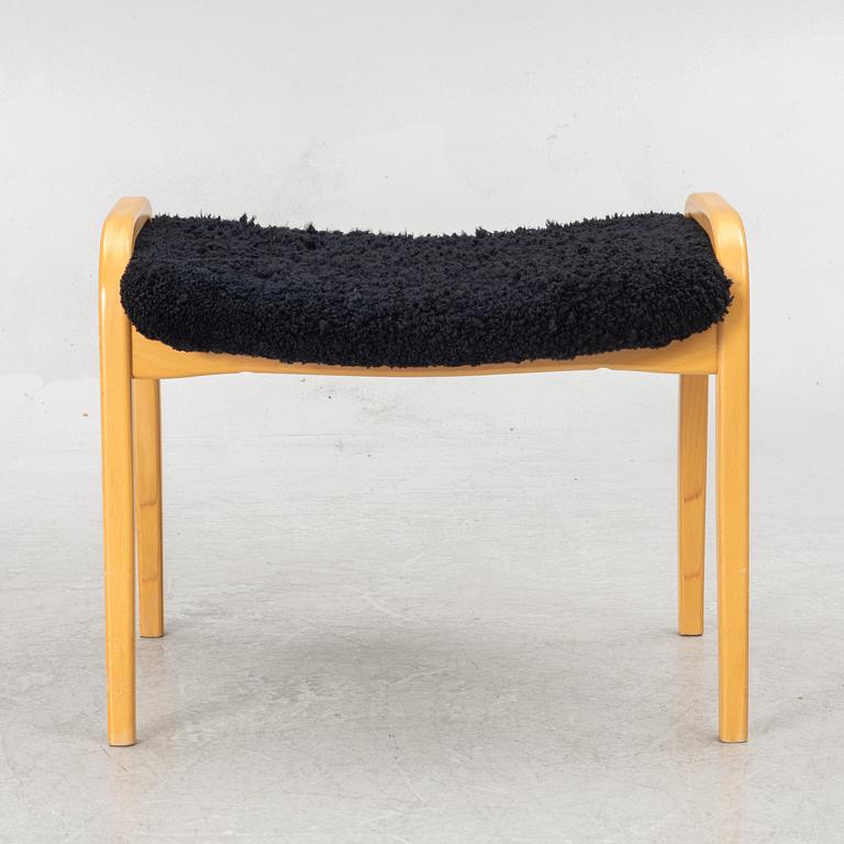 Yngve Ekström, footstool, "Lamino", Swedese.