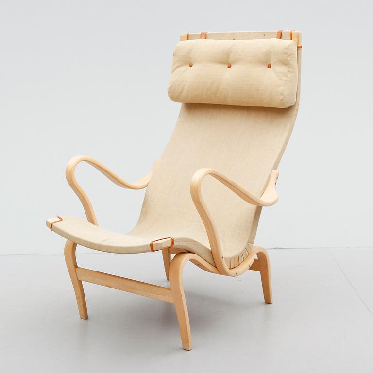 FÅTÖLJ, "Pernilla", Bruno Mathsson, Värnamo, 1969.