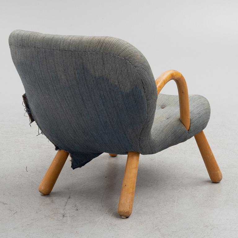 A "Clam Chair", 1940's/50's.