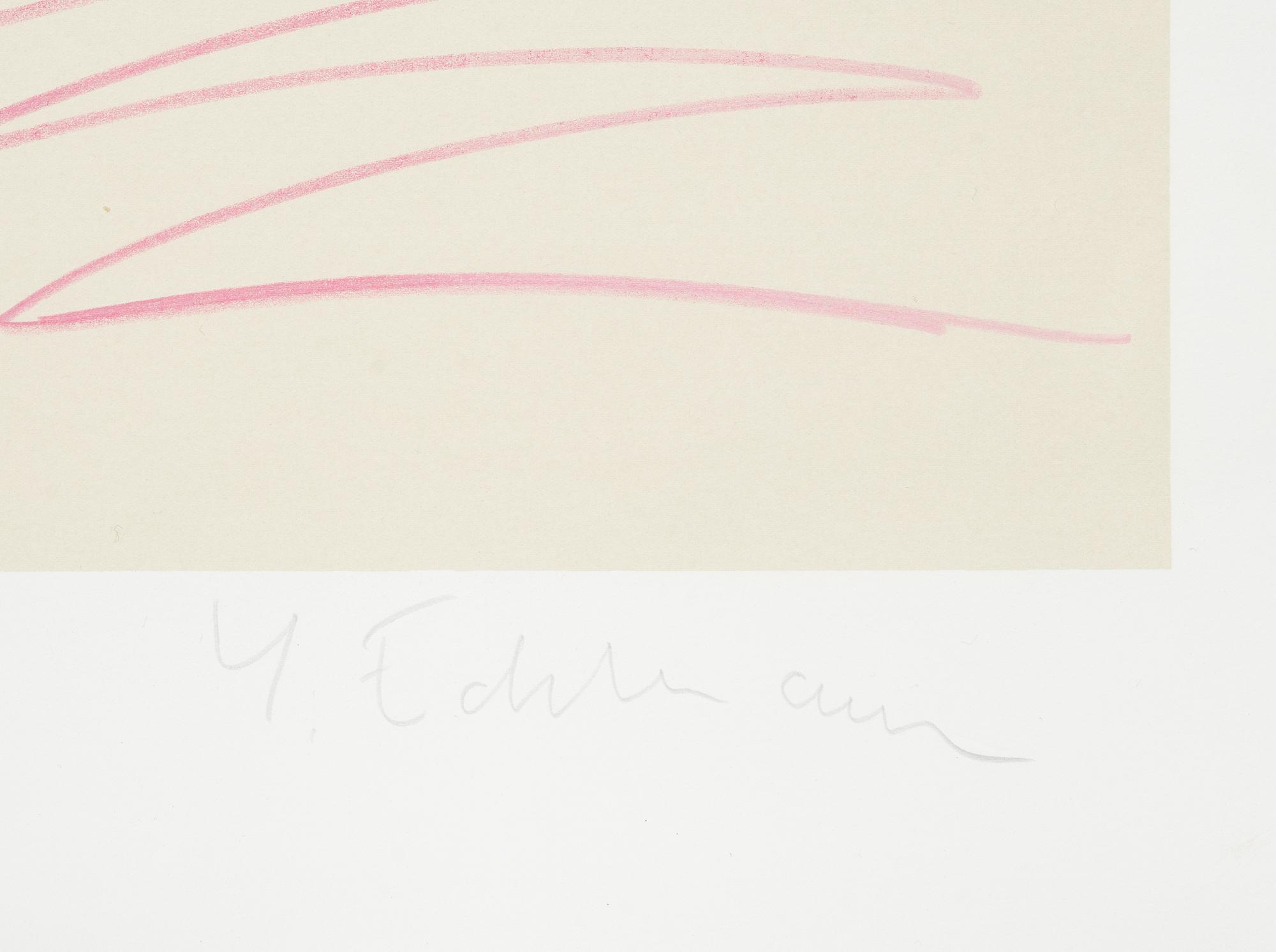 Yrjö Edelmann, "Golf club wrapped in pink".