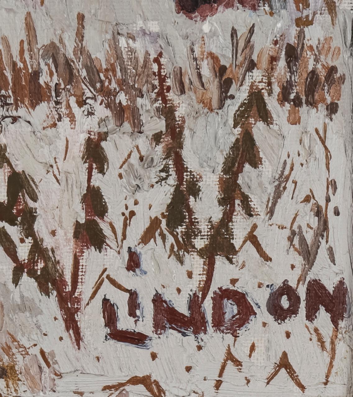 KURT LINDON, olja på duk, signerad.
