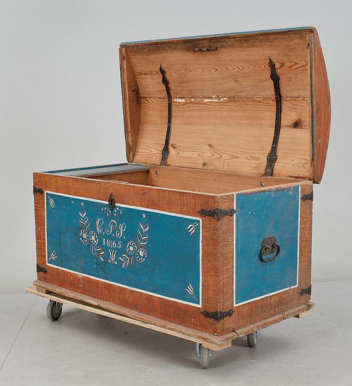 KISTA, allmoge, bär datering 1865.