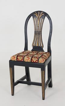 STOL, gustavianskt provinsarbete, omkr 1800.