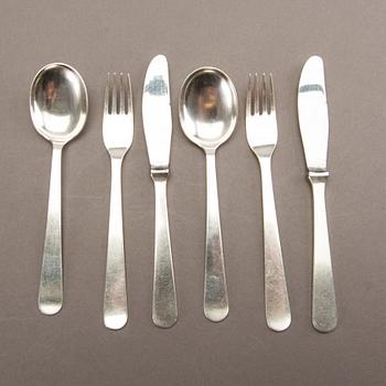 Wiwen Nilsson, bestick, 30 delar, 1958-59.