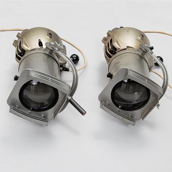 Two Strand Electric lamps, England, 20th century.