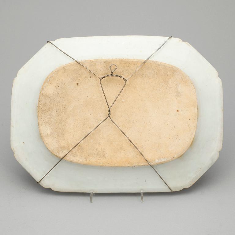 STEKFAT, porslin, Kina, Qianlong, 1700-tal.
