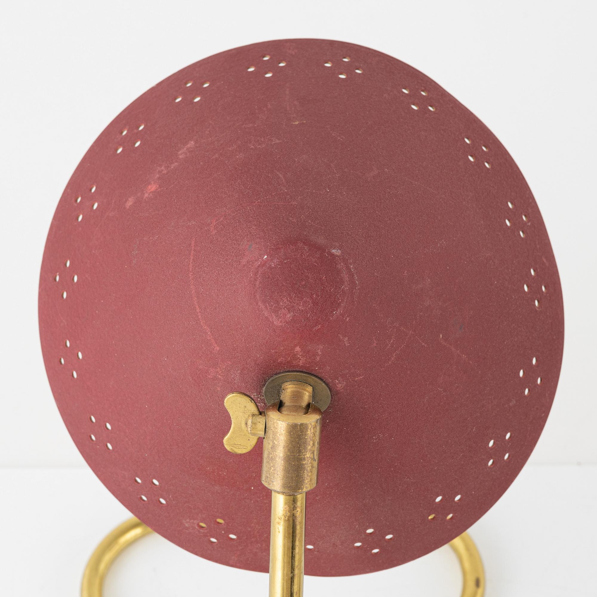 A pair of table lamps, GK Belysning, 1950's.