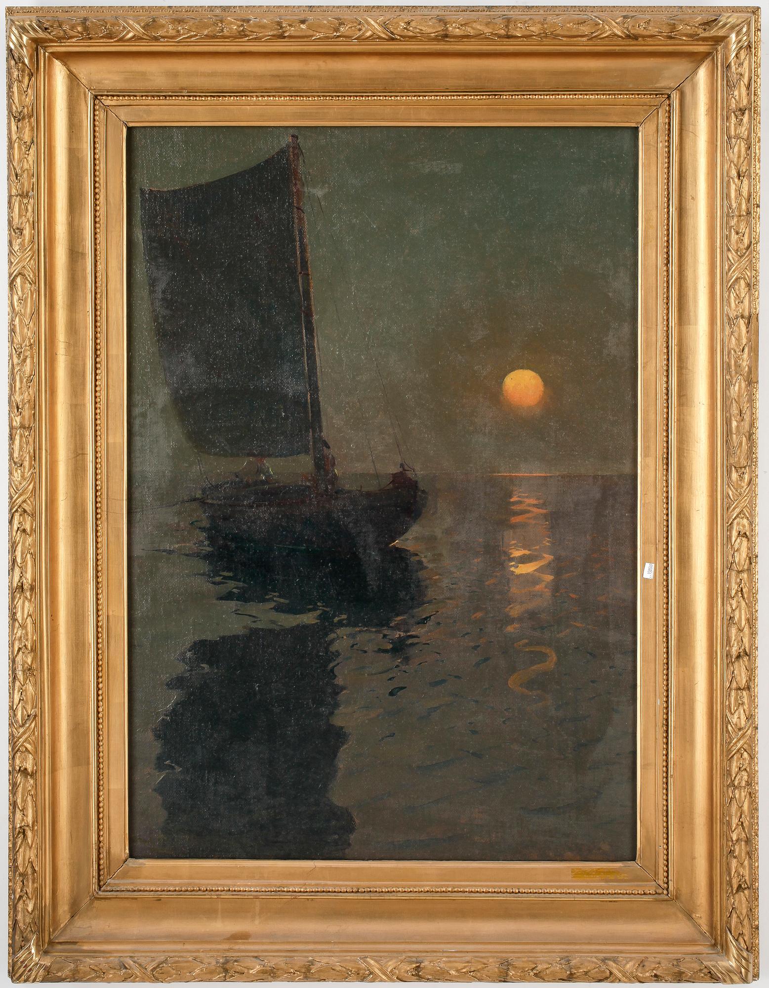 ARVID JOHANSON, olja på duk, signerad.