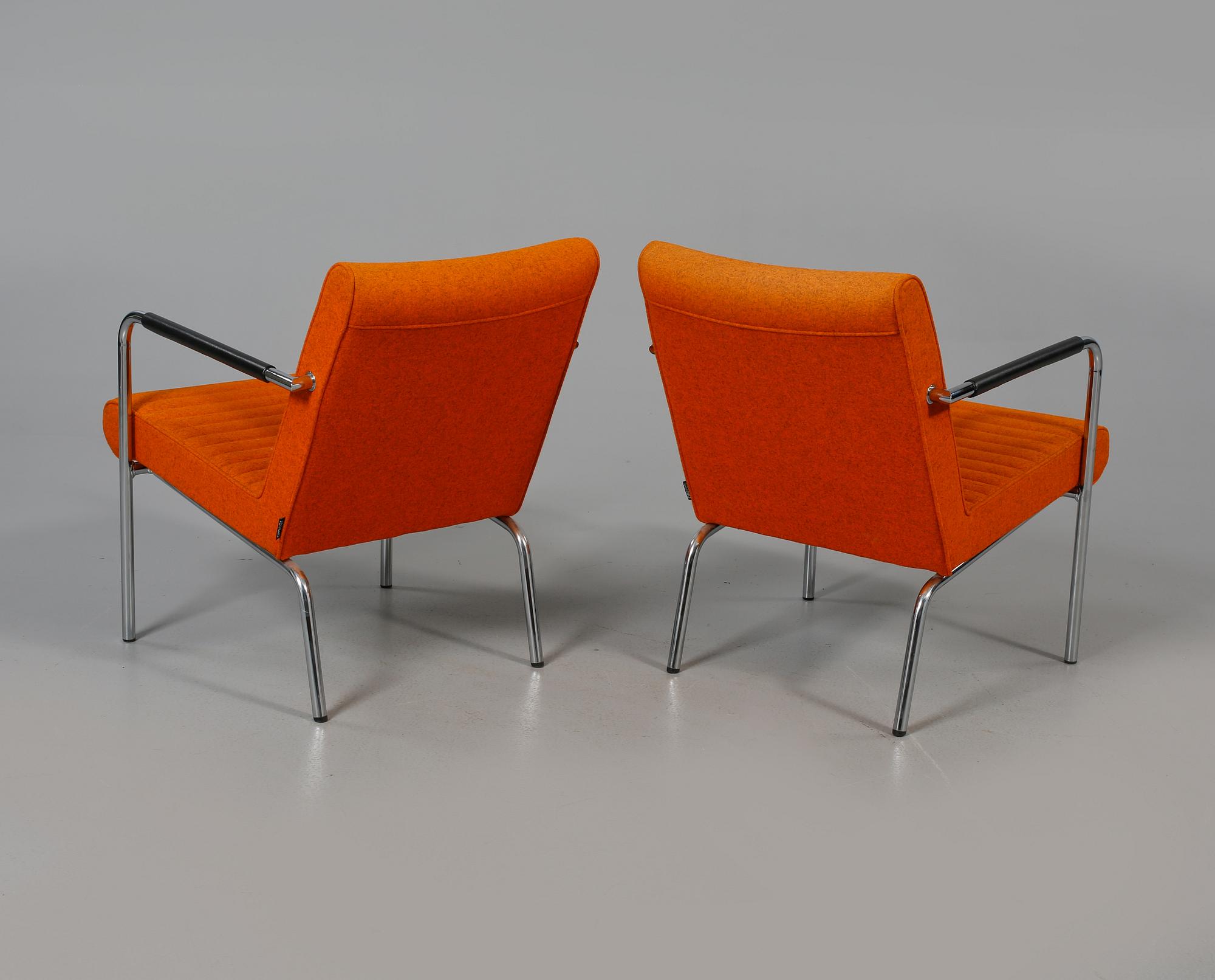 FÅTÖLJER, ett par, "Queen", Olle Anderson, Offecct, 2000-tal.