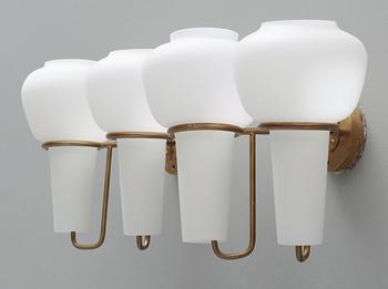 A pair of Hans Agne Jakobsson wall lamps, Markaryd, Sweden 1960's-70's.