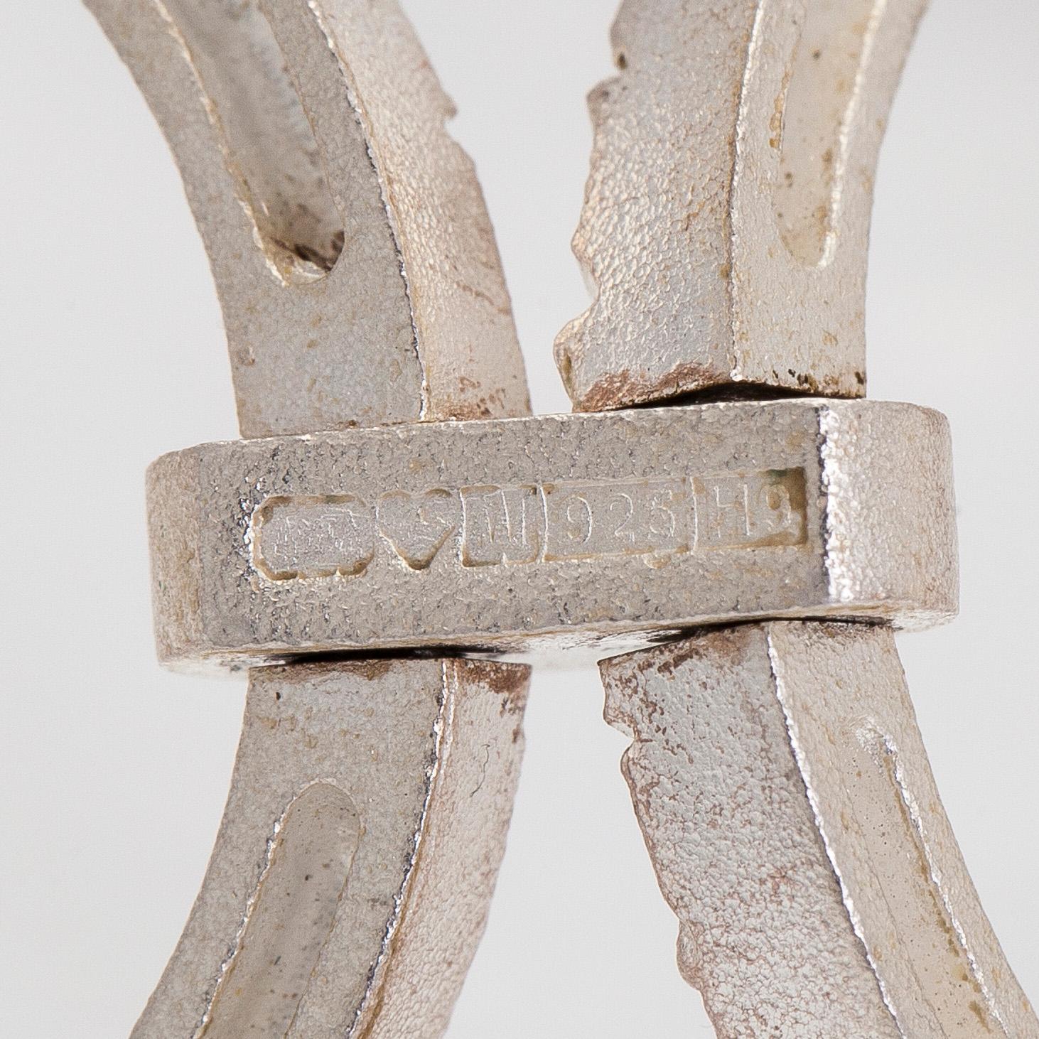 Zoltan Popovits, kaulaketju, hopea, Lapponia 2009.