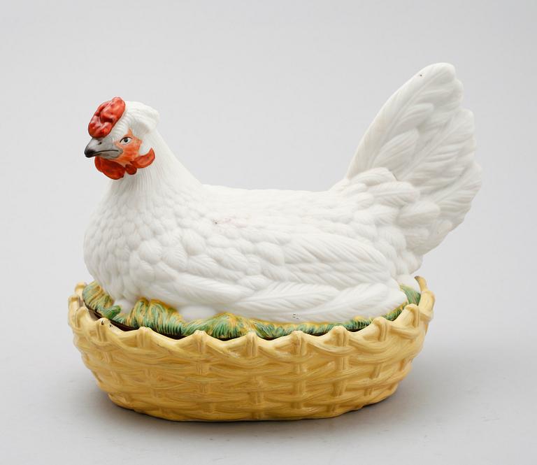 ÄGGHÖNA, parian, Gustafsberg, sekelskiftet 1900.