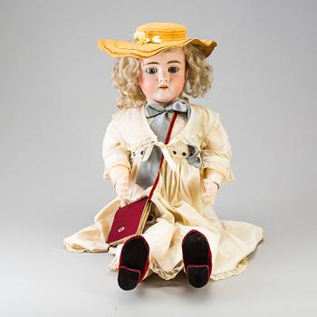 A bisque head doll "Walküre", Germany, ca 1920.