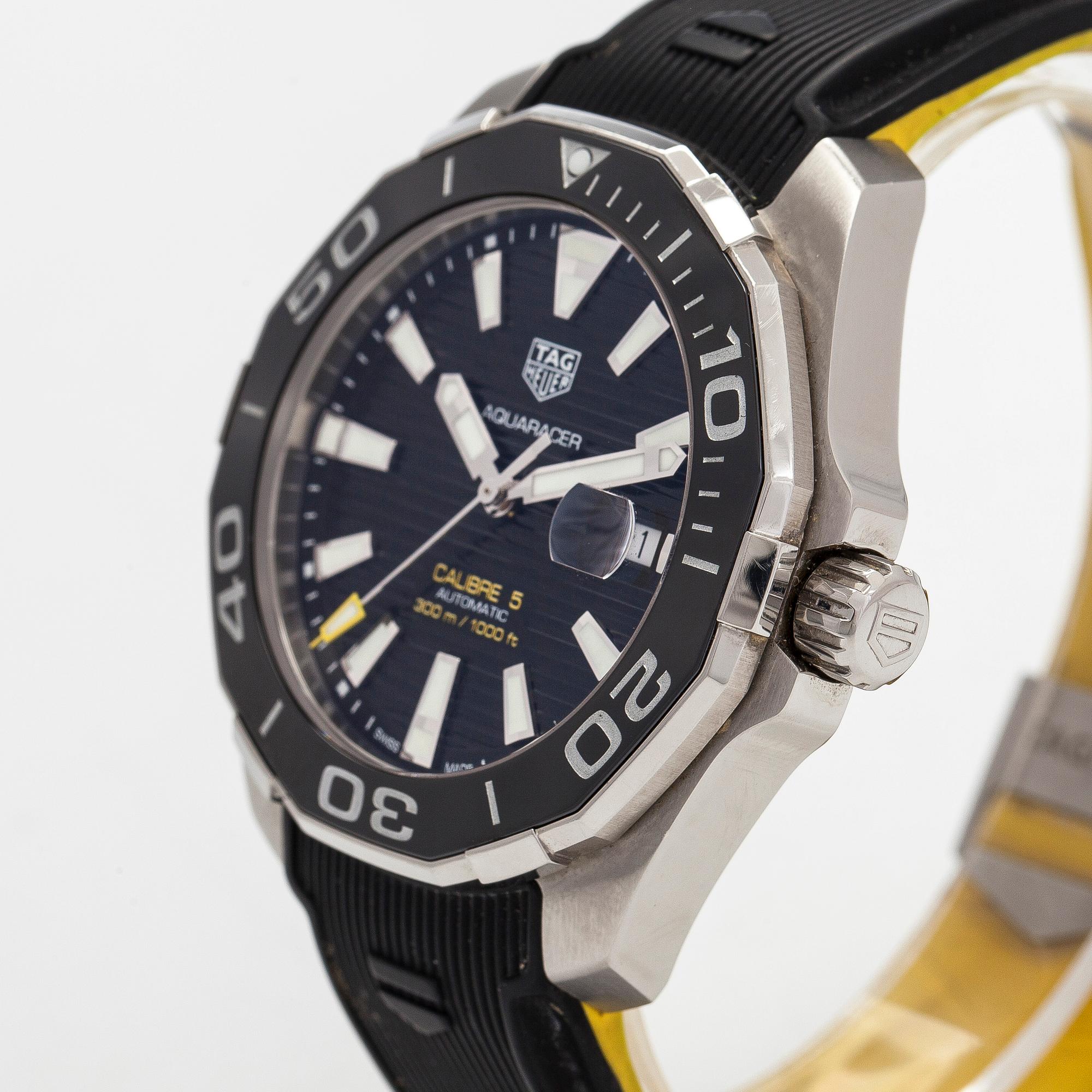 Tag Heuer, Aquaracer, wristwatch, 43 mm.
