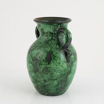 An earthenware vase, Nittsjö, 1930's.