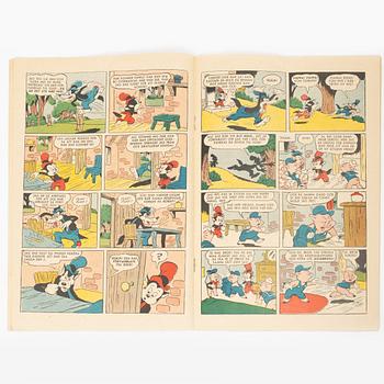 Comic book, “Kalle Anka & Co”, No. 8, 1950.