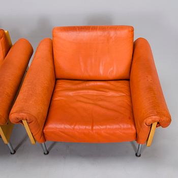 Yrjö Kukkapuro, A pair of late 1970s armchairs, 'Ateljee', made to order for Haimi.