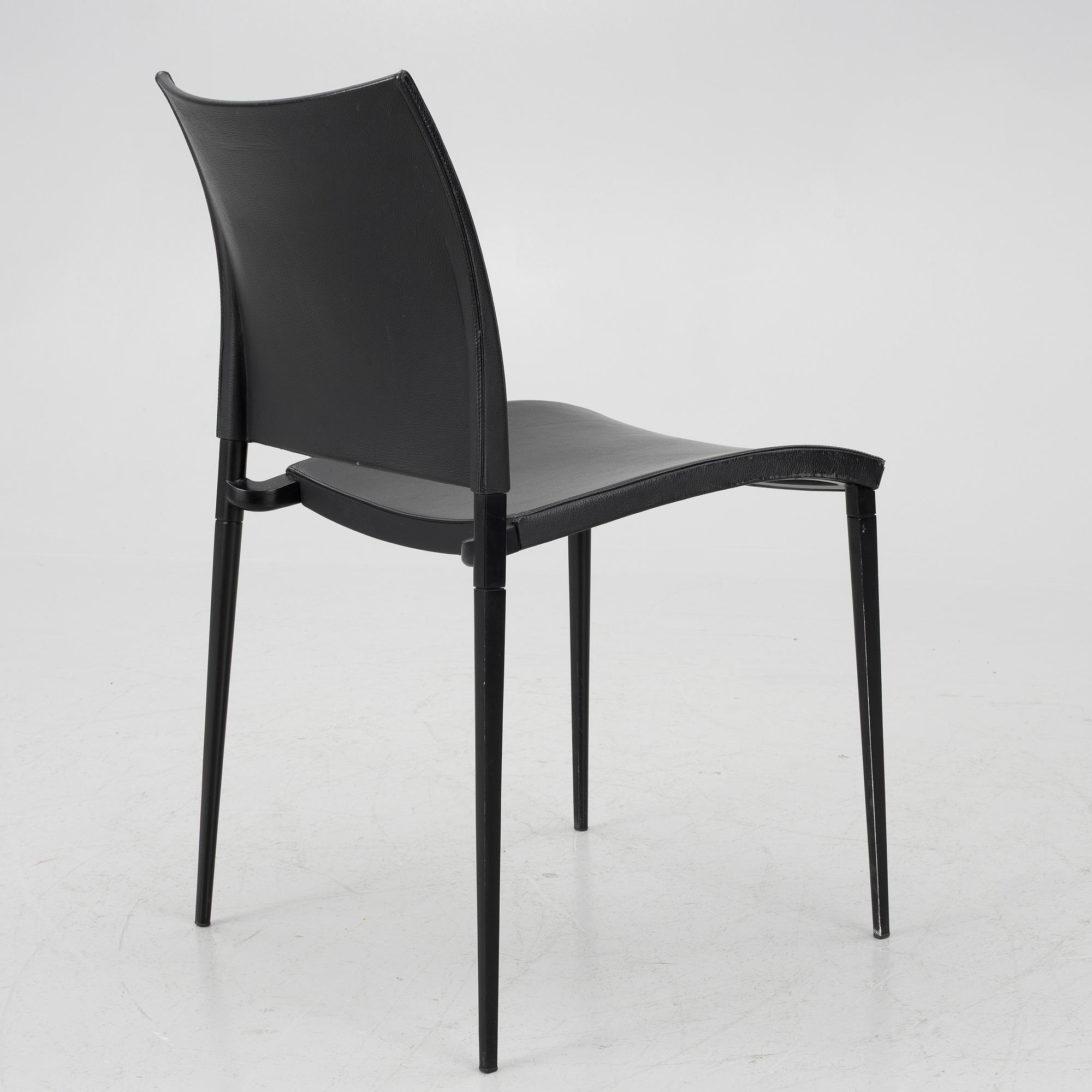 Pocci & Dondoli, chairs, 4 pcs, "Sand", Desalto.