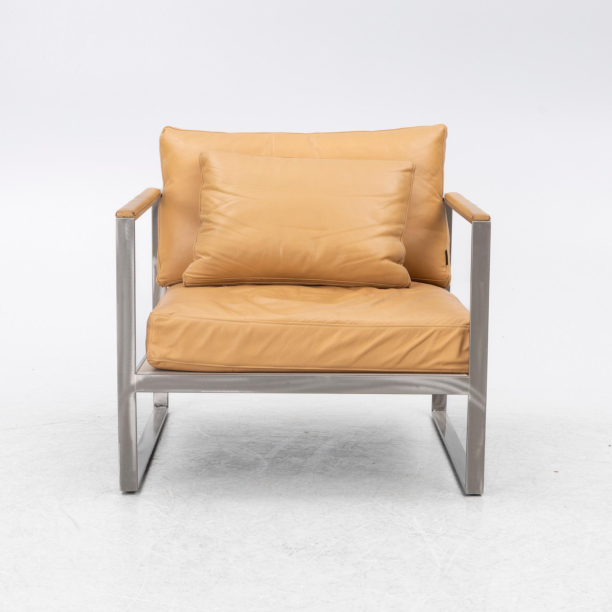 Broberg & Ridderstråle, fåtölj, "Monaco Lounge Chair" Roshults, samtida.
