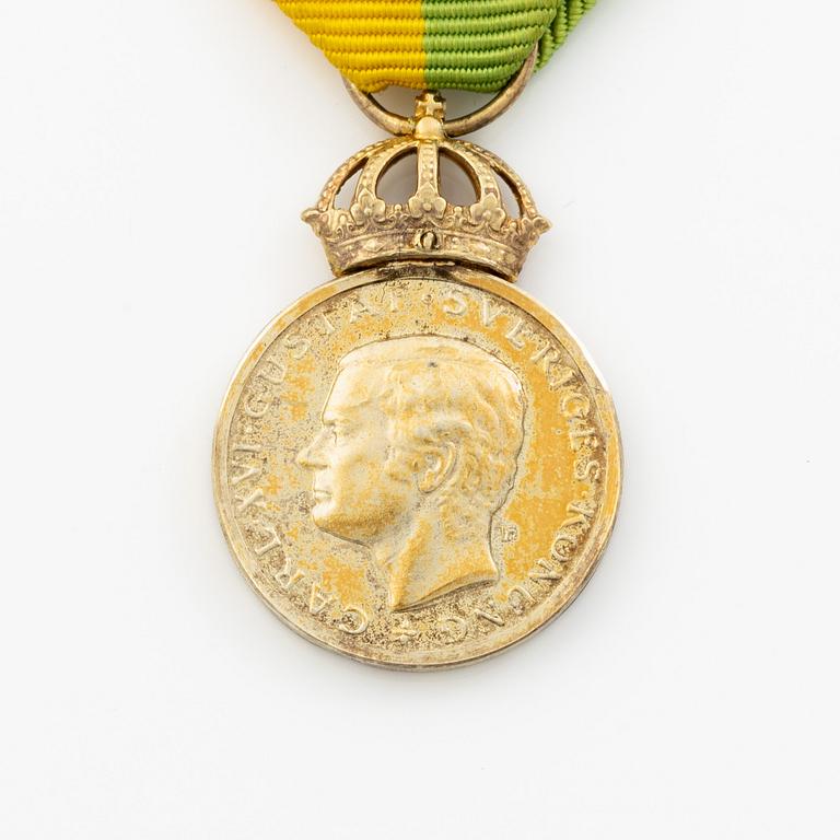 Medal, Carl XVI Gustaf, Royal Patriotic Society,