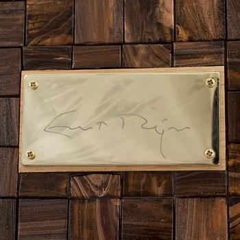 ERNST BILLGREN, skulptur, "Gävle", unikat, ur serien 100 orter, brons, signerad på plakett.