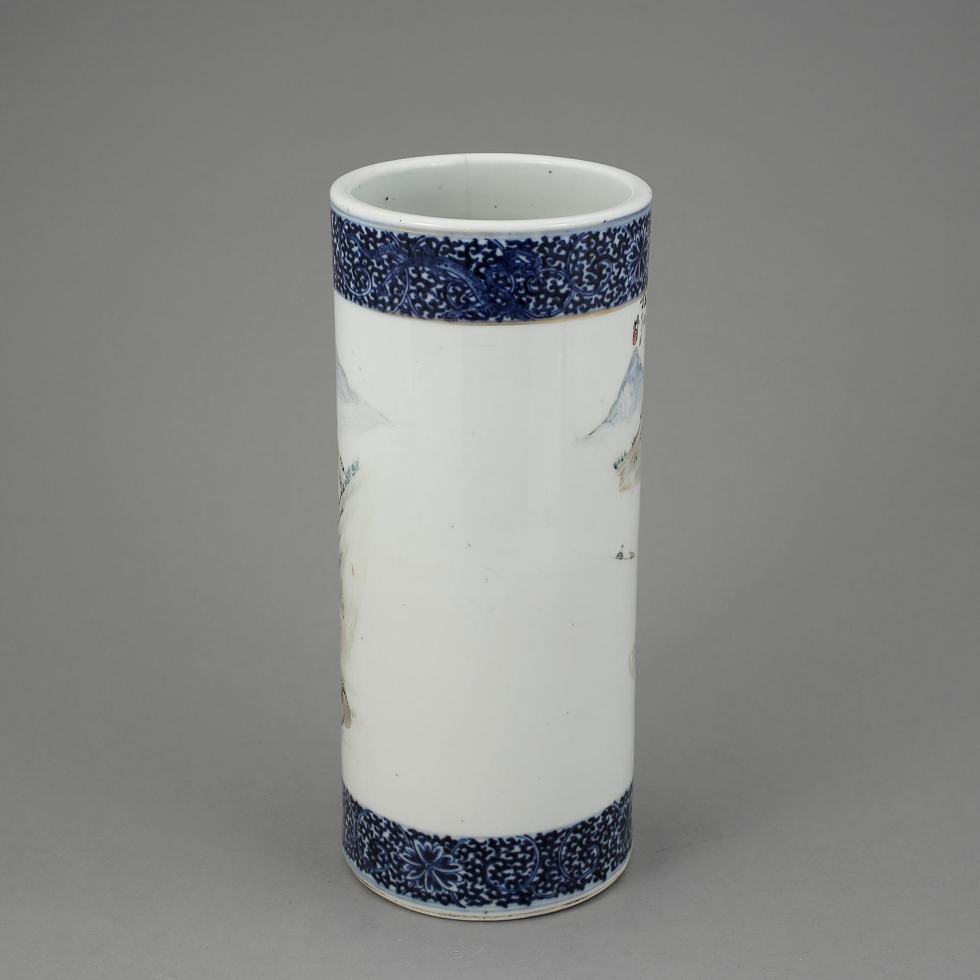 VAS, porslin, Kina, 1800/1900-tal.