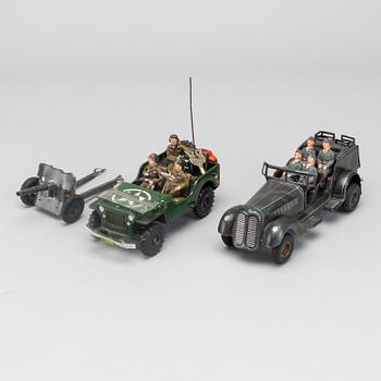 TWO MILITARY VEHICLE, ONE FROM JOSEF NEUHIERL JNF CA 1939 GERMANY.