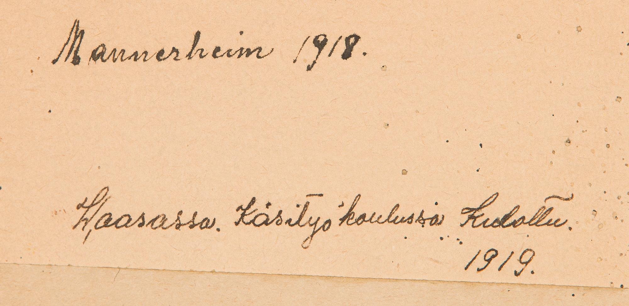 An early 20th century portrait of Mannerheim.