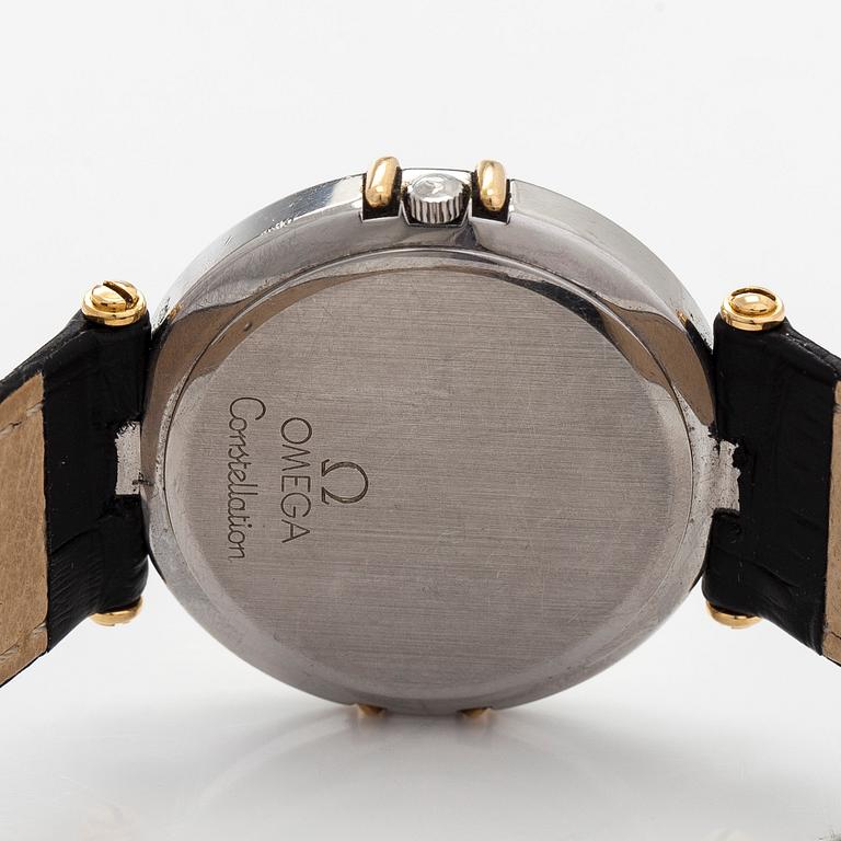 Omega, Constellation, "Uggla", armbandsur, 33 mm.
