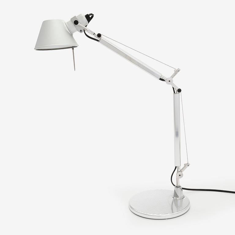 Michele De Lucchi & Giancarlo Fassina, bordslampa, "Tolomeo micro", Artemide, Italien.