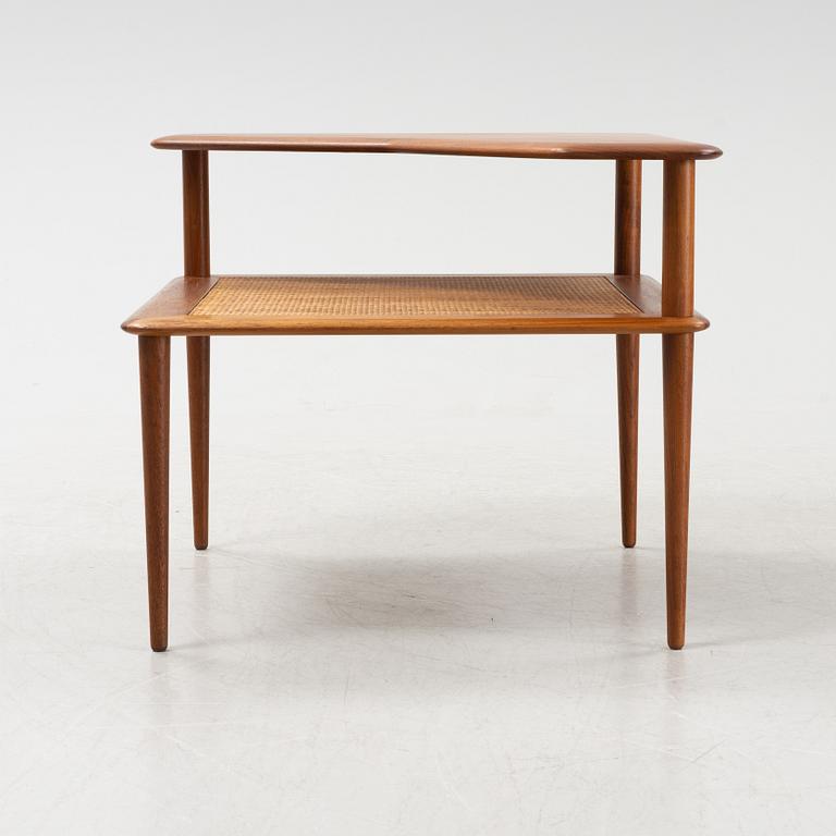 Peter Hvidt & Orla Mølgaard Nielsen, a 'Minerva' teak cofee table, France & Son, Denmark.