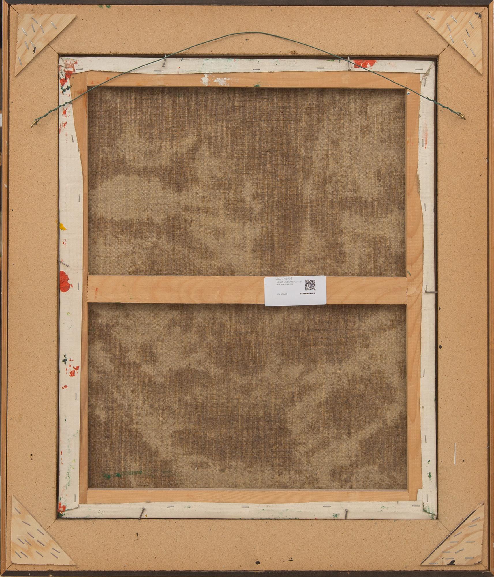 BENGT LINDSTRÖM, olja på duk, signerad.