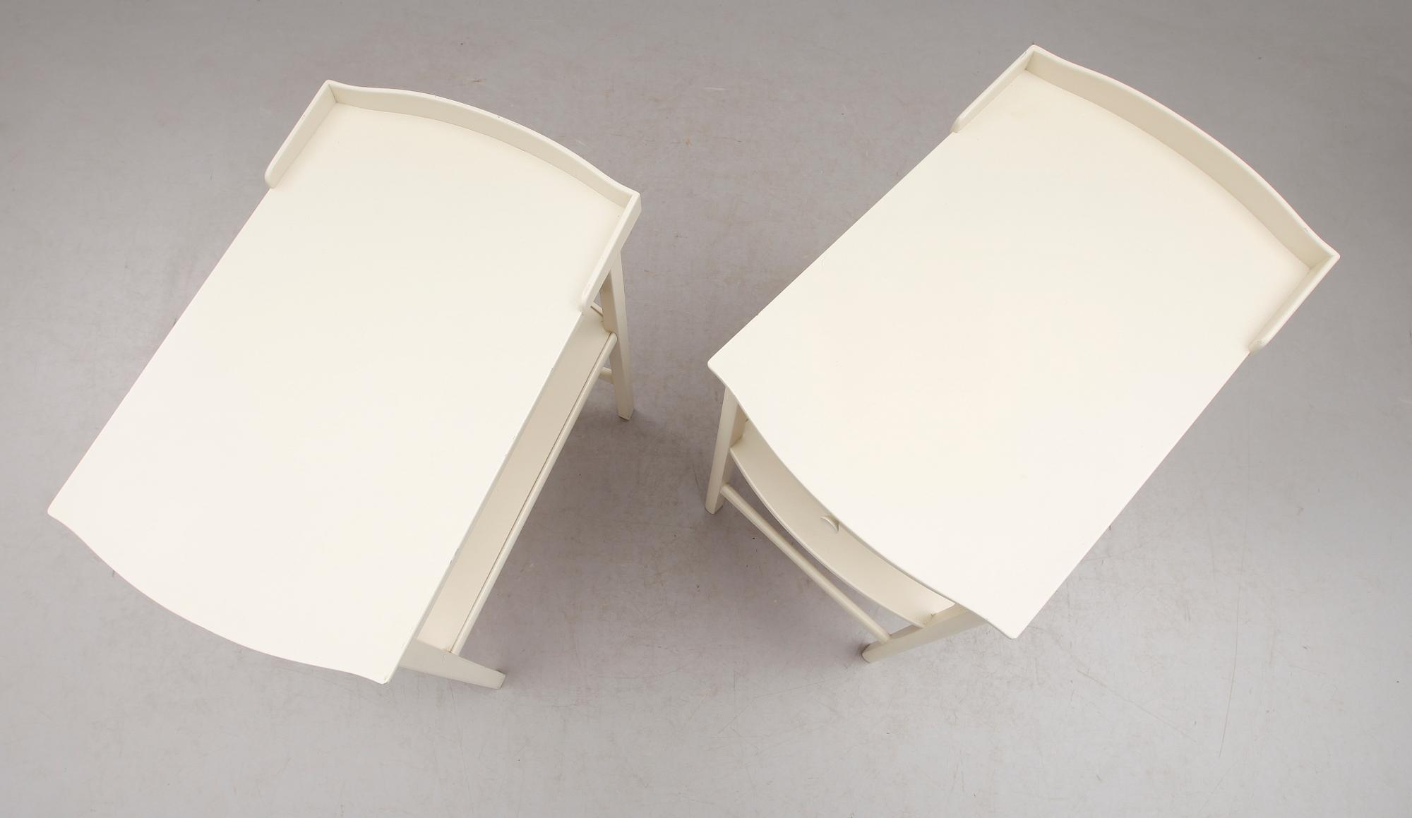 SÄNGBORD, 1 par, Carl Malmsten, Bodafors, 1960-tal.