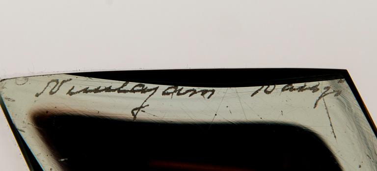 Kaj Franck, A set of six signed 'Prisma' vases.