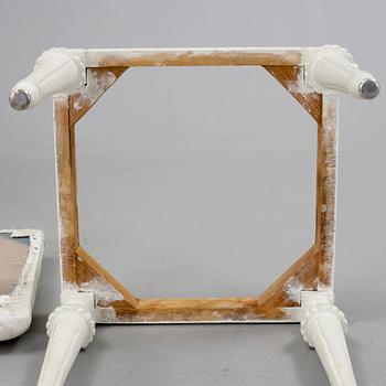 TABURETT, gustaviansk stil, 1900-talets början.